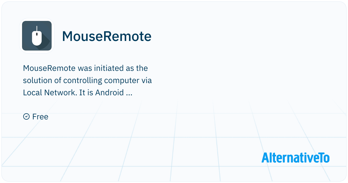 MouseRemote: An Android App that can be used as a laptop touchpad via ...