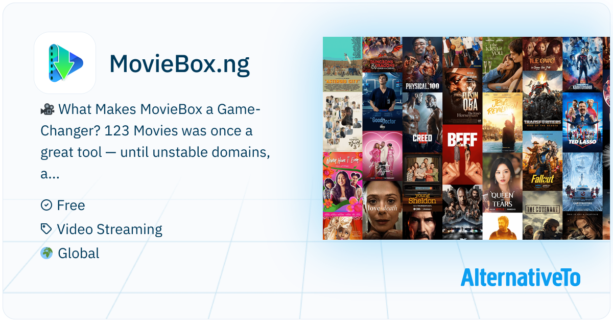 MovieBox ng Free Movies And TV With Instant Safe Streaming No Sign 