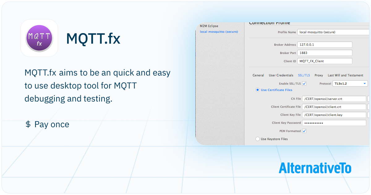 MQTT.fx: MQTT Client written in Java based on Eclipse Paho | AlternativeTo