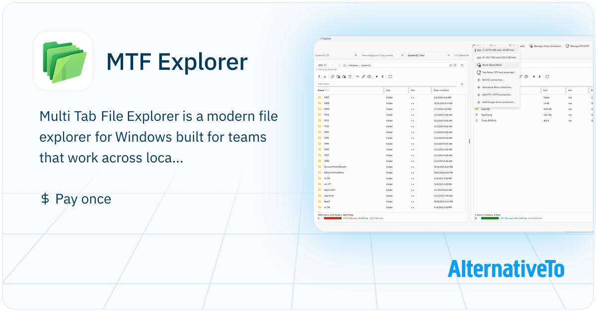 Explorer Capy MTF Explorer: Multi Tab File Explorer is a modern file explorer for ...