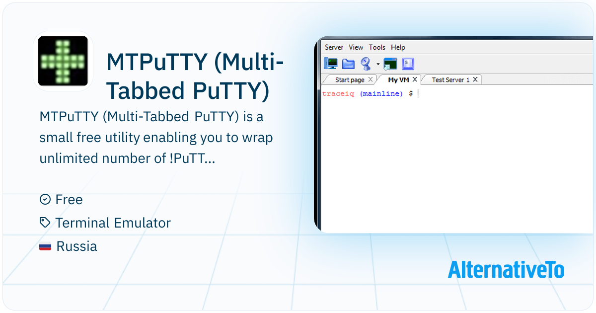 Puttytm MTPuTTY (Multi-Tabbed PuTTY): Small free | AlternativeTo