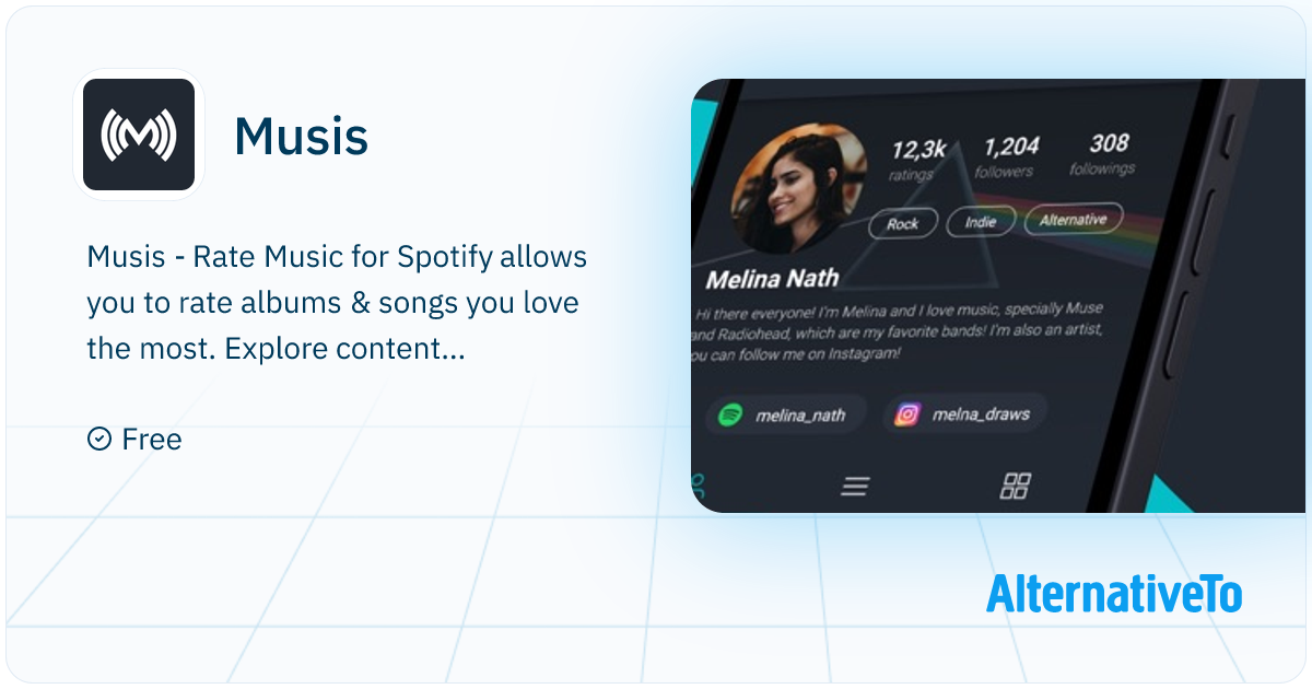 Musis Rate Music For Spotify Allows You To Rate AlternativeTo