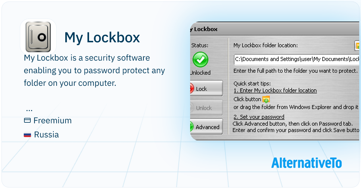 My Lockbox: Security software enabling you to | AlternativeTo