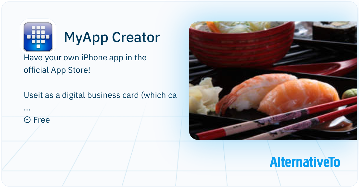 MyApp Creator: The Do-It-Yourself App Builder | AlternativeTo