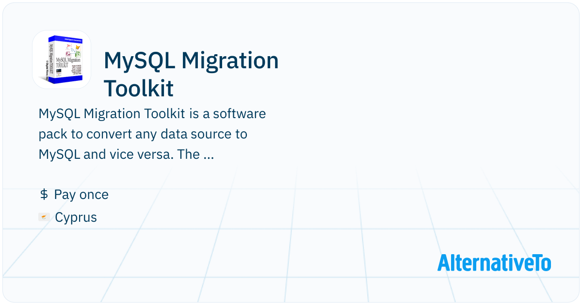 MySQL Migration Toolkit: Software pack to convert any data source to ...