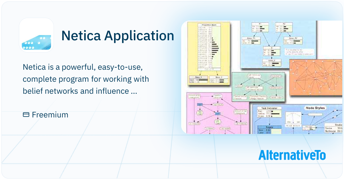Netica Netica Application: Software for working with belief networks and ...