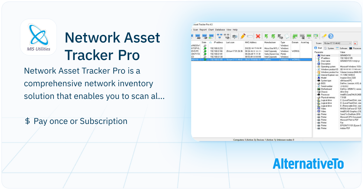 Network Asset Tracker Pro: Comprehensive network inventory solution ...