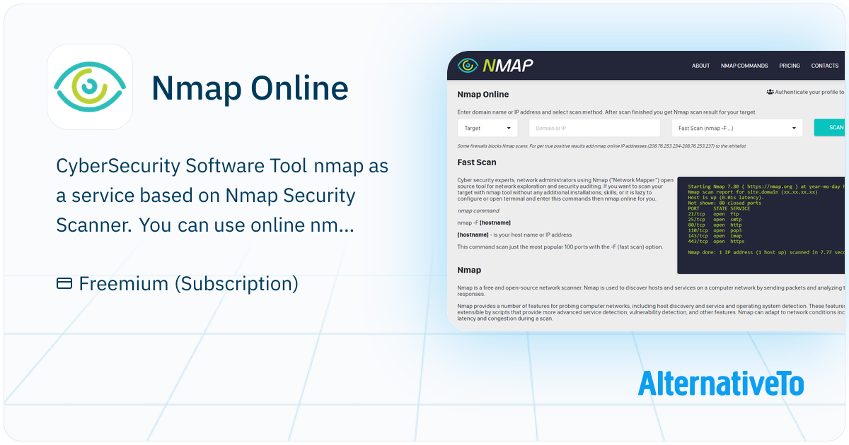 Nmap Online: Nmap online is dedicated to report the very fast nmap scan ...