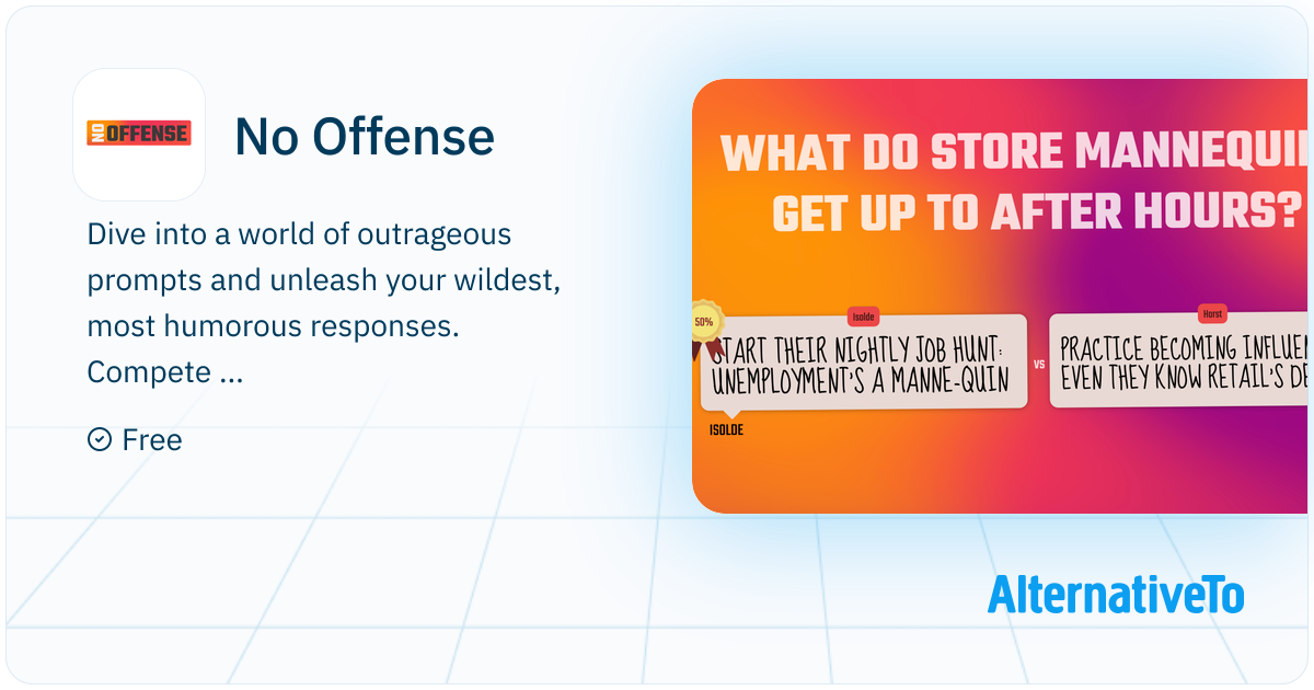 No Offense: Multiplayer party game where players compete by crafting ...