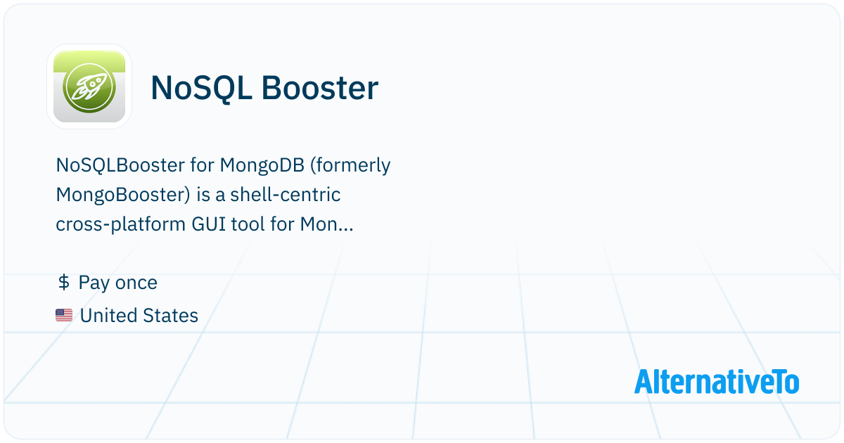 NoSQL Booster: NoSQLBooster for MongoDB (formerly MongoBooster) is a ...