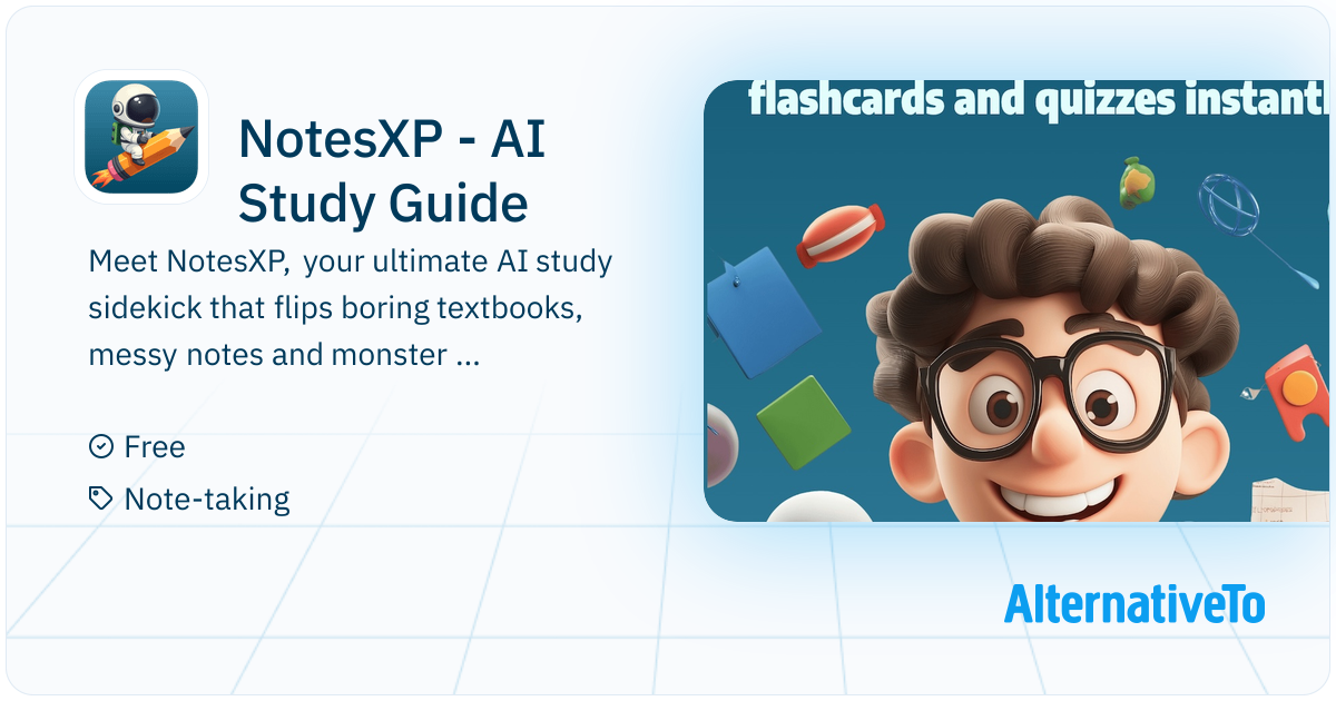 NotesXP - AI Study Guide: Snap a pic, get top-level notes - it's that ...