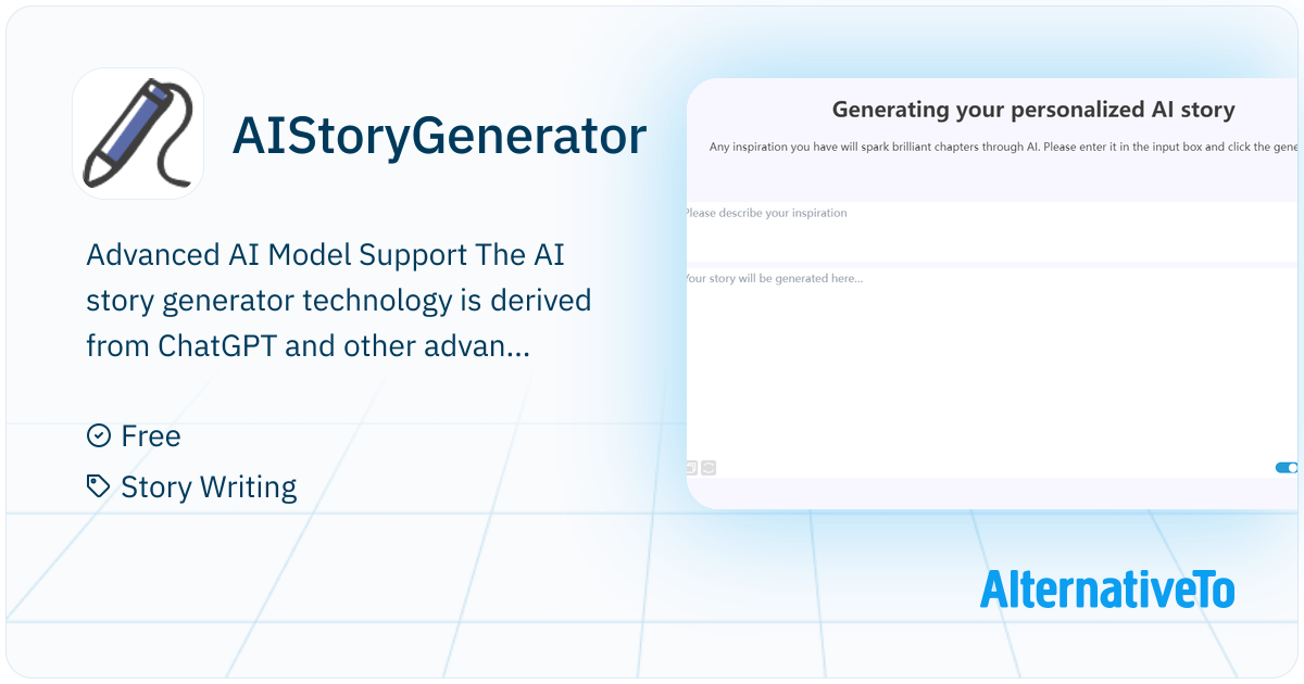 AIStoryGenerator: A free online website that uses AI algorithms to ...