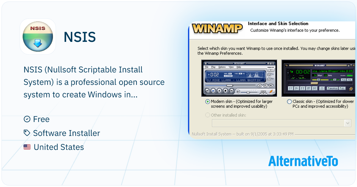 NSIS: (Nullsoft Scriptable Install System) is a | AlternativeTo