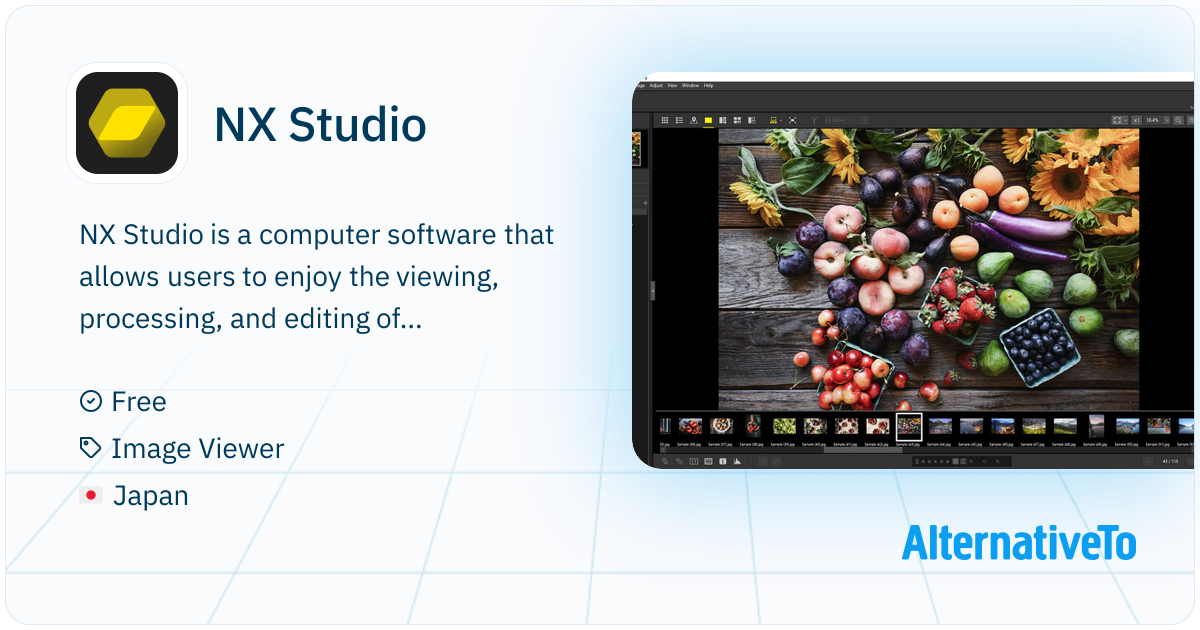 NX Studio: Computer software that allows users to enjoy the viewing ...
