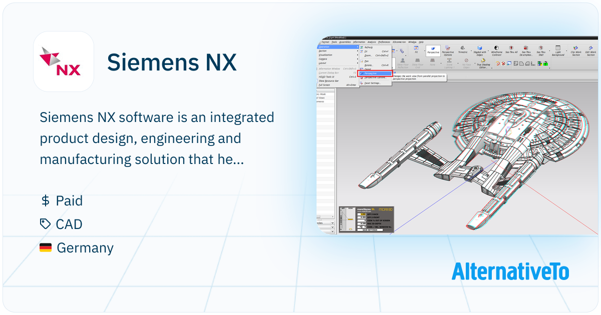 Nx Software Features Siemens NX: Software is an integrated product design, engineering and ...