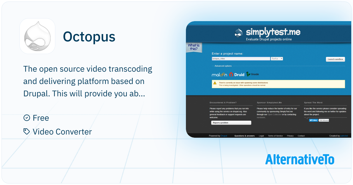 Octopus: The open source video transcoding and delivering platform ...