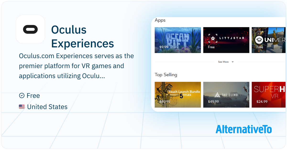 Oculus Experience Oculus Experiences: VR game and app platform for Oculus Rift and Gear ...