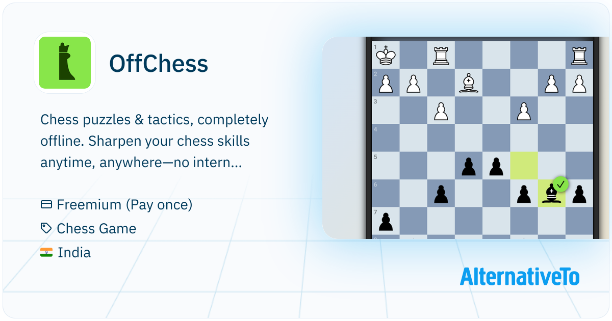 OffChess: 100,000 offline chess puzzles, adaptive difficulty, progress ...