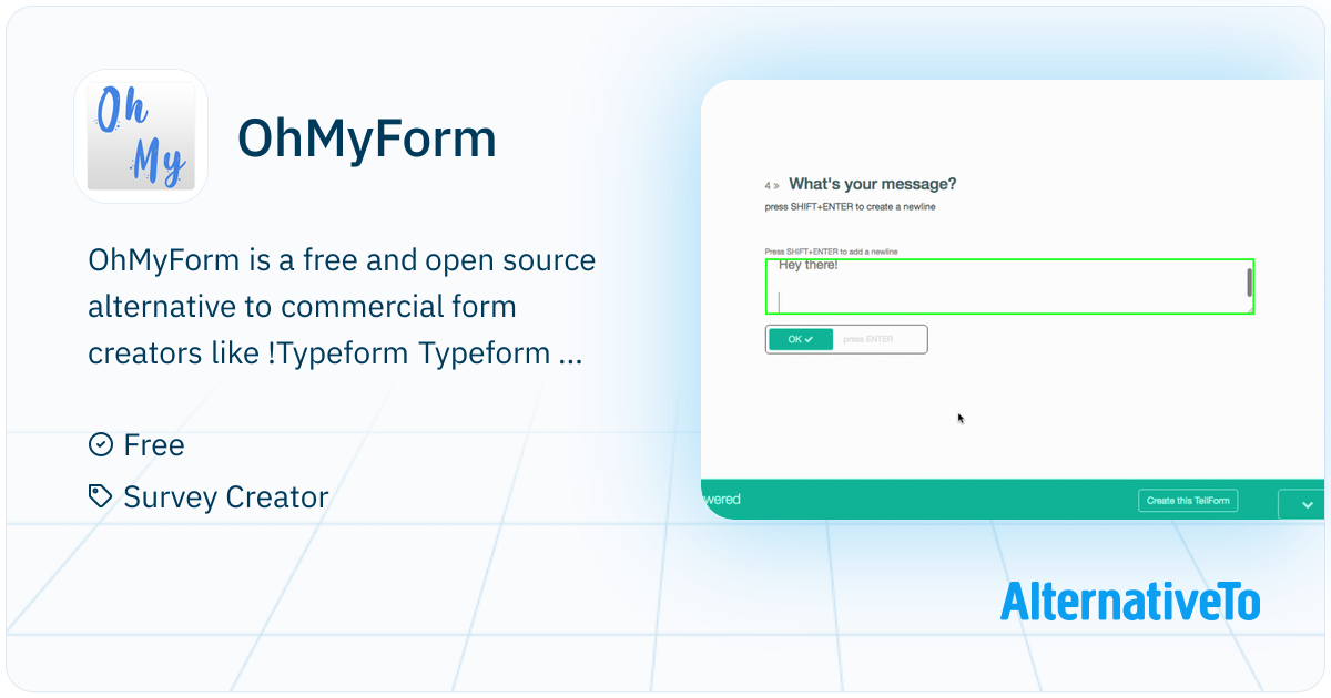 OhMyForm: Open source form builder for mobile-ready forms, surveys and ...