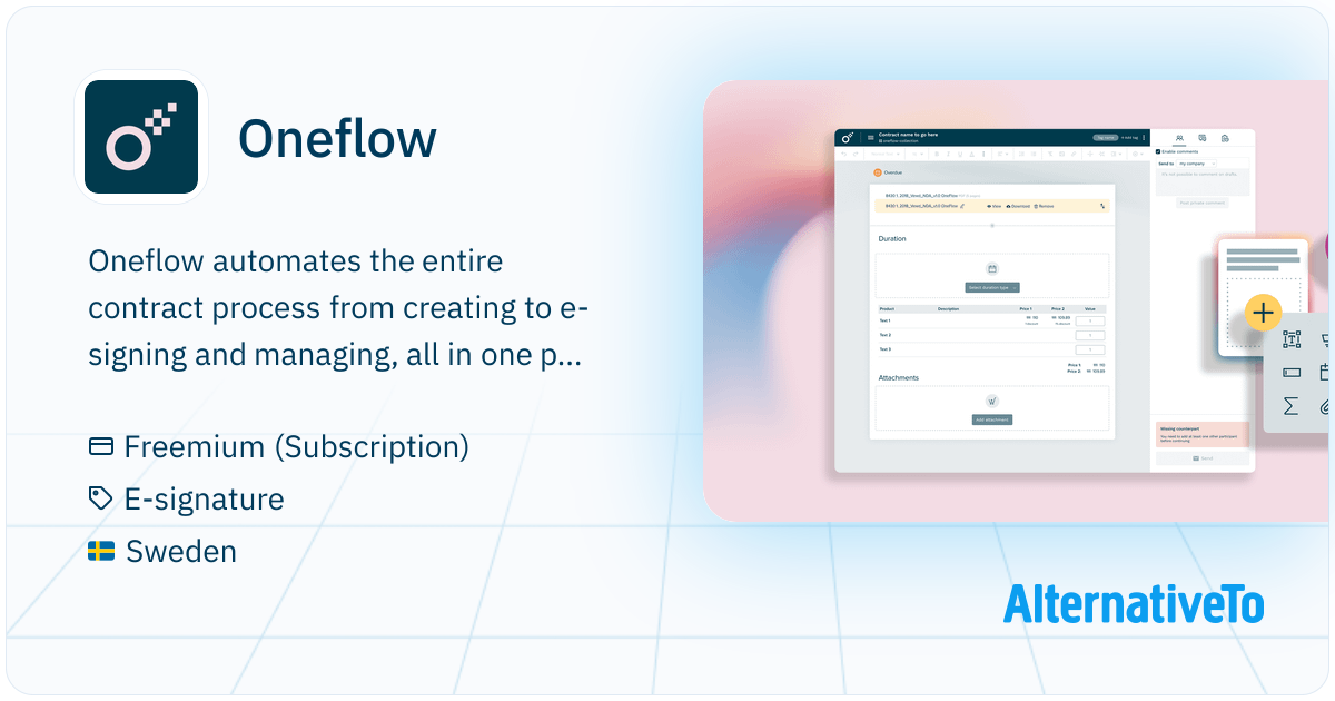 Oneflow: Digital contract software that transforms the outdated ...