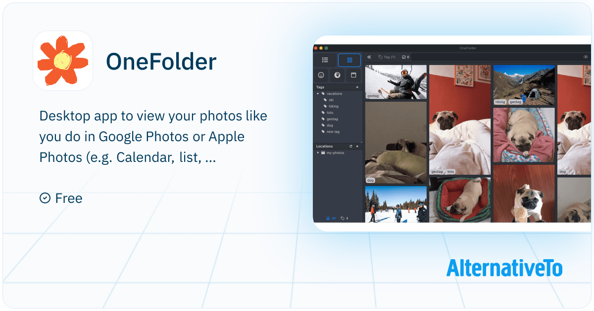 OneFolder: File explorer made for pictures | AlternativeTo