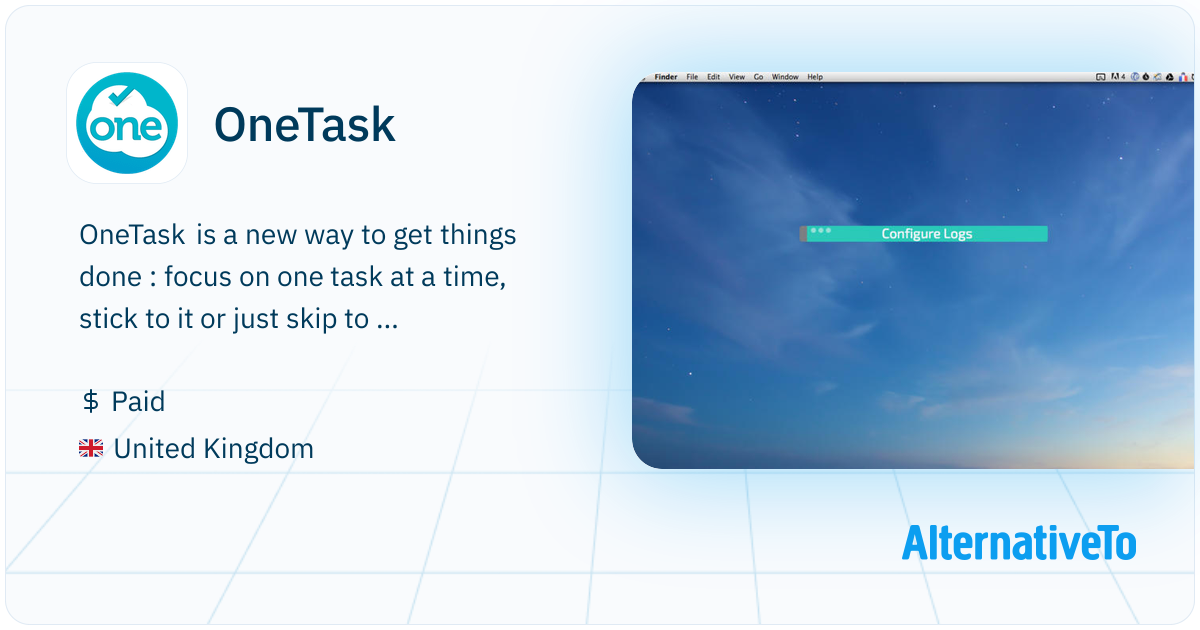 OneTask: Keep one task overlayed anywhere on screen-reminding you what ...