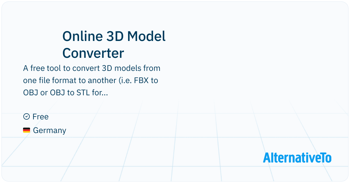 Online 3D Model Converter: Free online 3D model converter, upload a ...