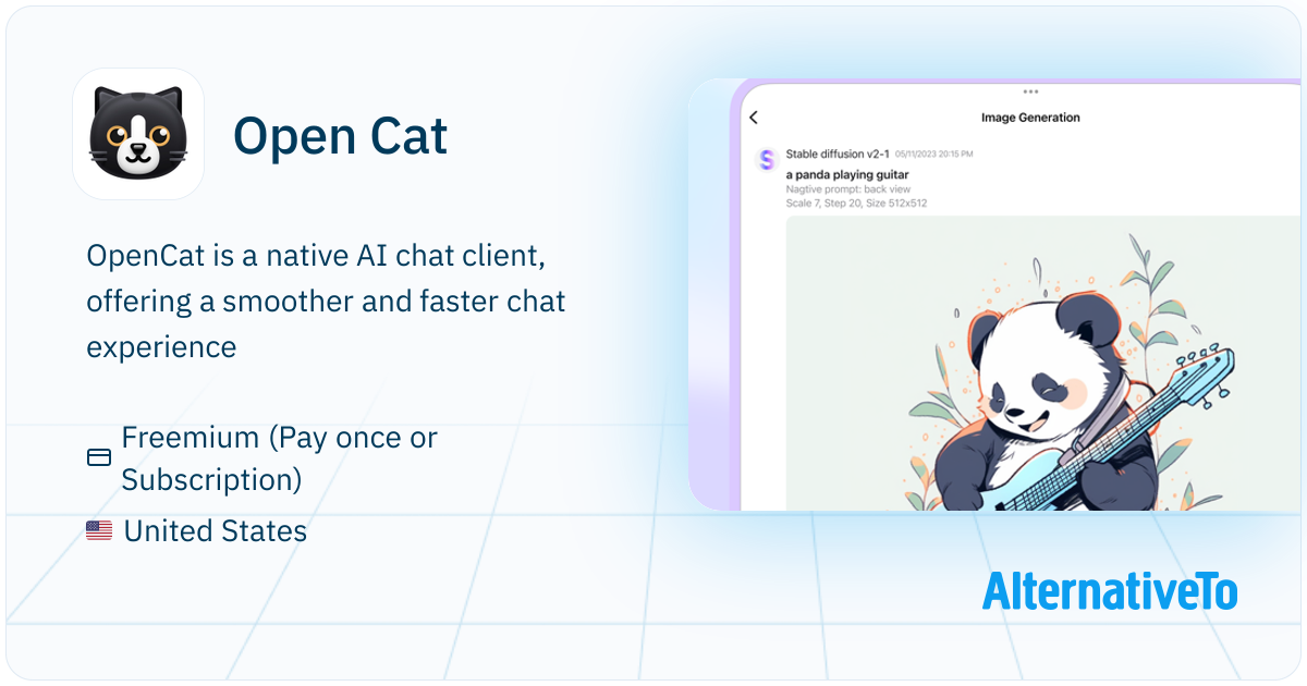 Open Cates Open Cat: OpenCat is a native AI chat client, offering a smoother and ...