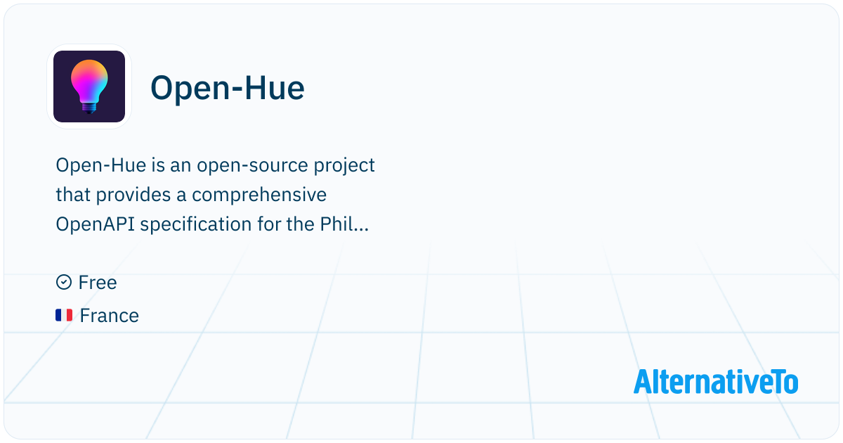 Open-Hue: Open-source project that provides a comprehensive OpenAPI ...