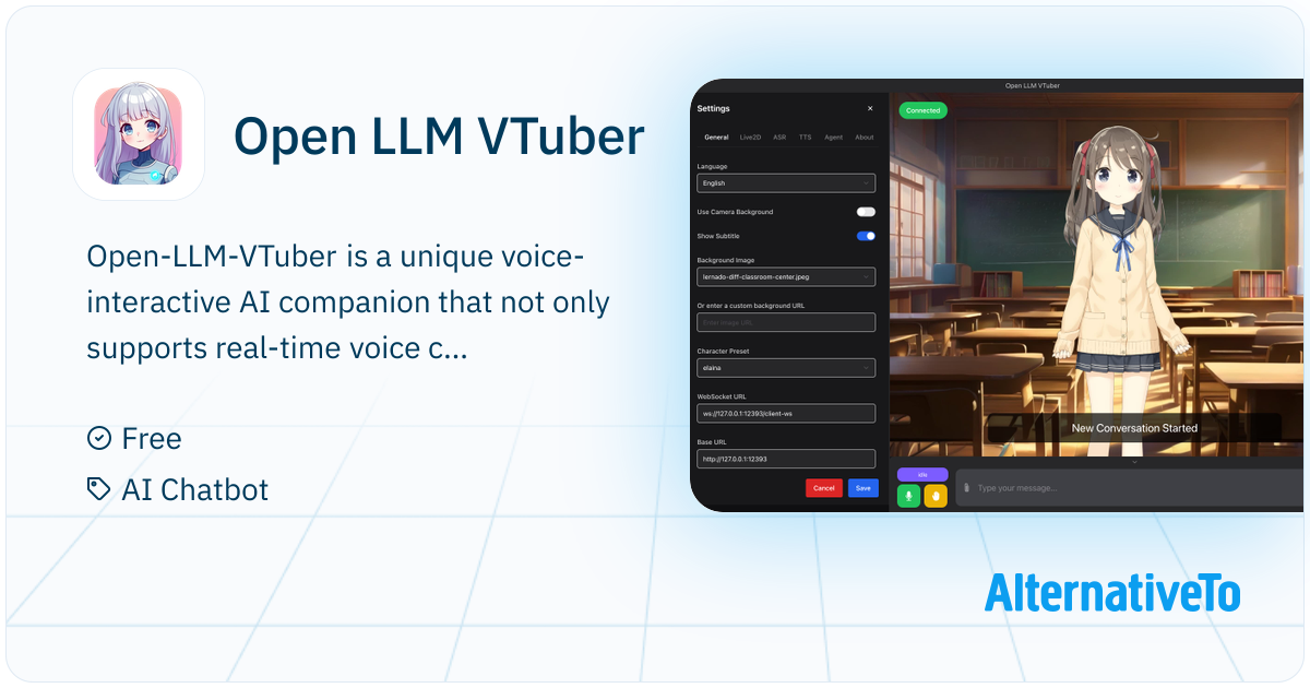 Open LLM VTuber: Talk to any LLM with hands-free voice interaction ...