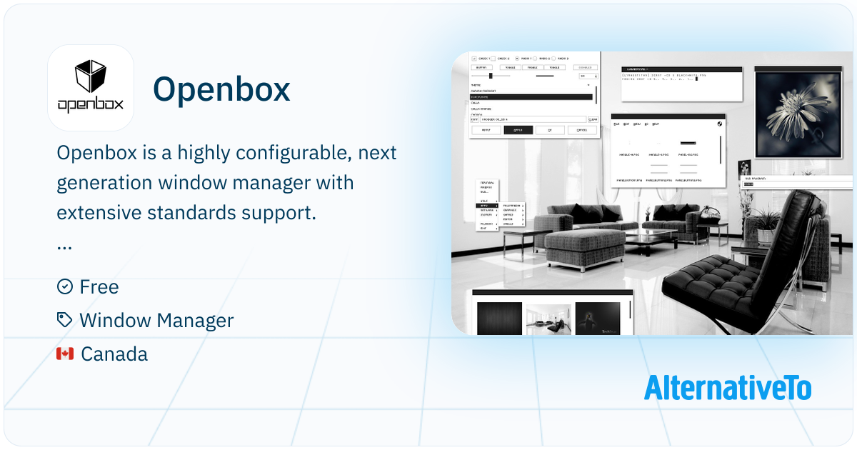 Openbox: Highly configurable, next generation window manager with ...
