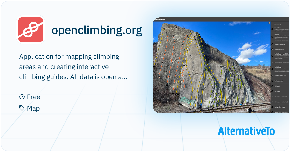 openclimbing.org: Application for mapping climbing areas and creating ...