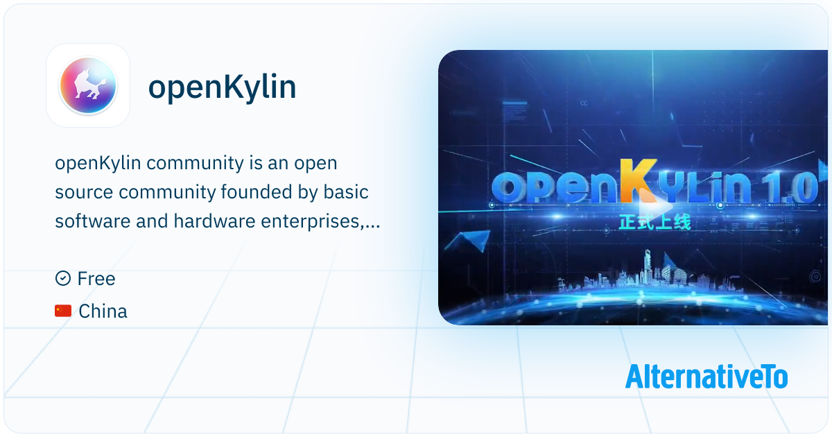 openKylin: An open-source desktop Linux distribution built by the ...