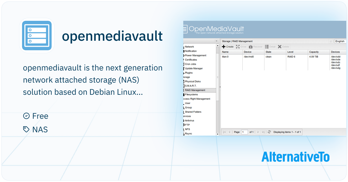 openmediavault: The next generation network attached storage (NAS ...