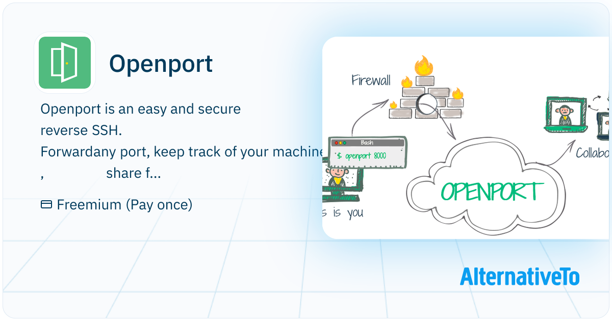 Open Port Engine Openport: Easy and secure reverse SSH | AlternativeTo