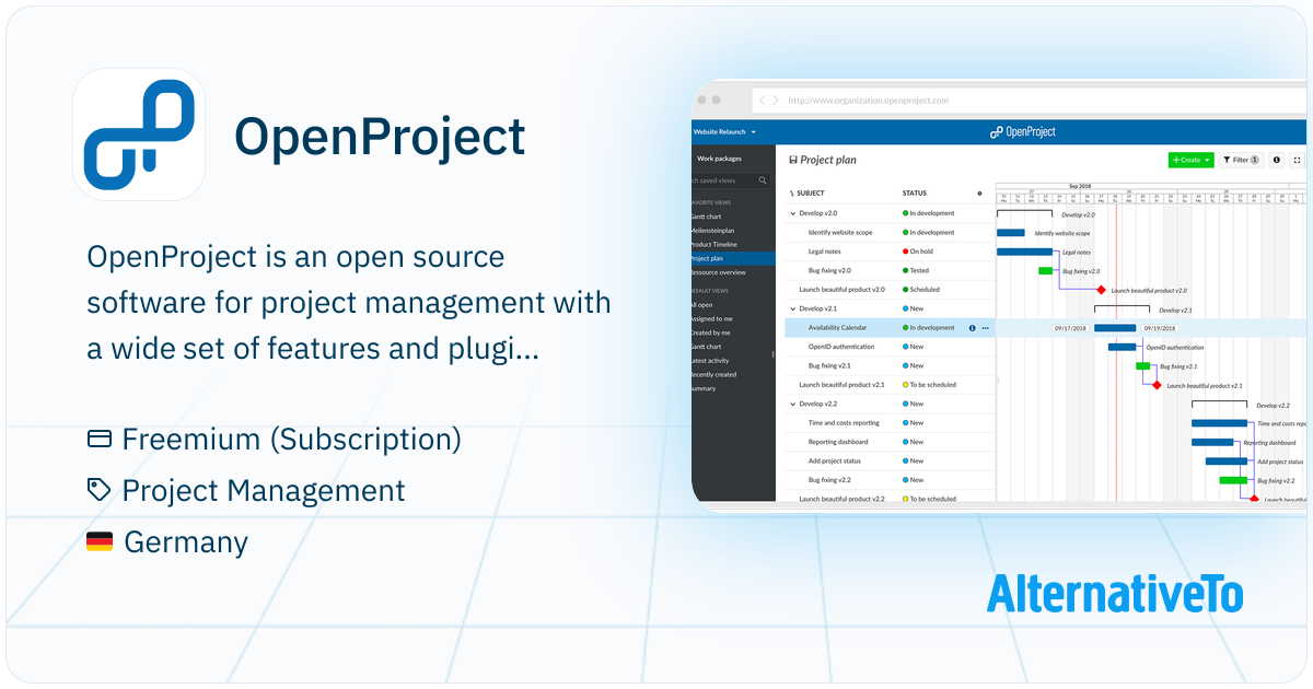 OpenProject: Open source project management with versatile features ...