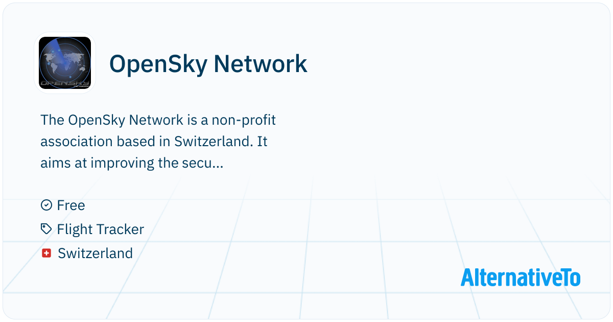 OpenSky Network: The OpenSky Network is a non-profit ADS-B exchange for ...