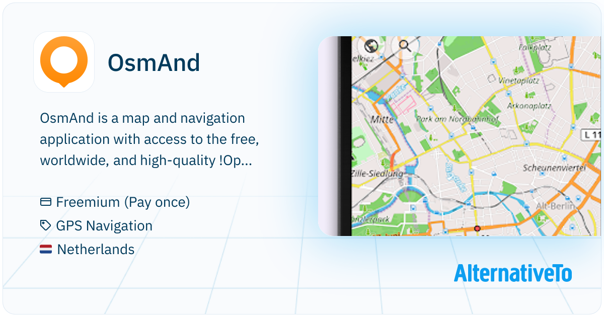 OsmAnd: Offline and online map navigation with GPX tracking options ...