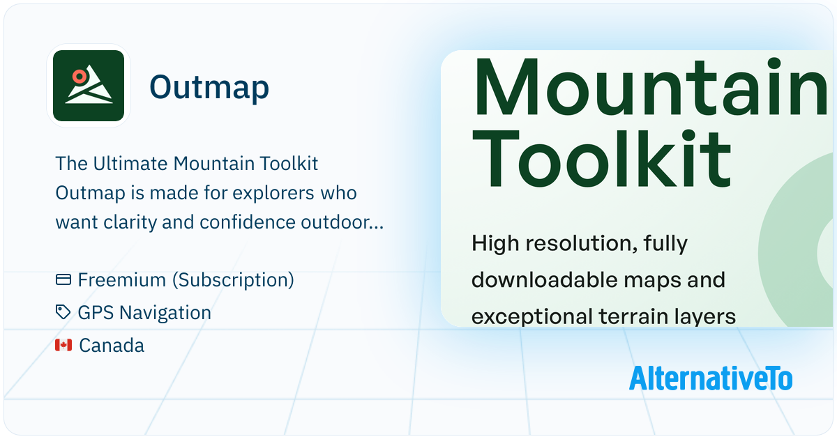 Out Map Logo Outmap: Explore the backcountry with the ultimate mountain toolkit ...