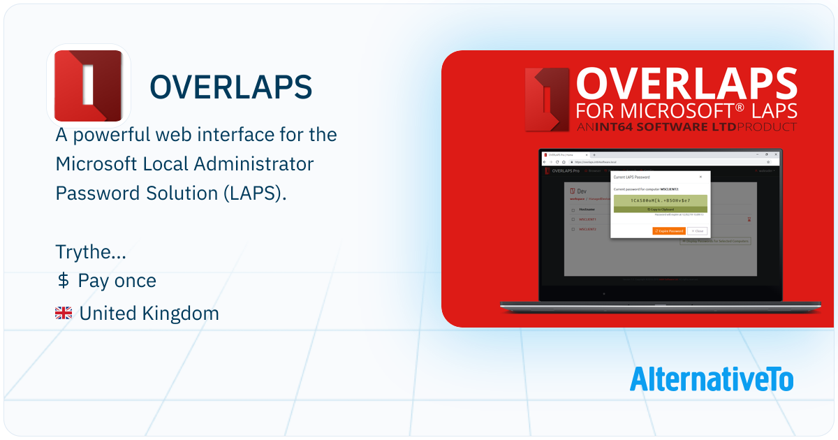 OVERLAPS: For Active Directory environments which utilise the Microsoft ...
