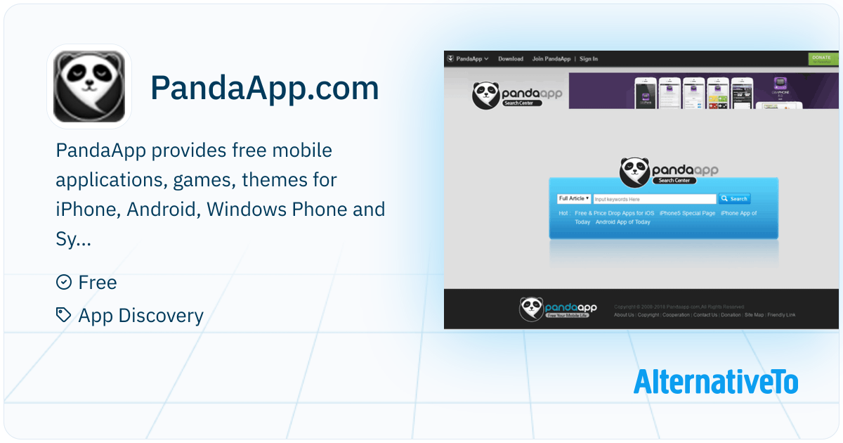 PandaApp.com: Download site for smart device apps on Android, iOS ...