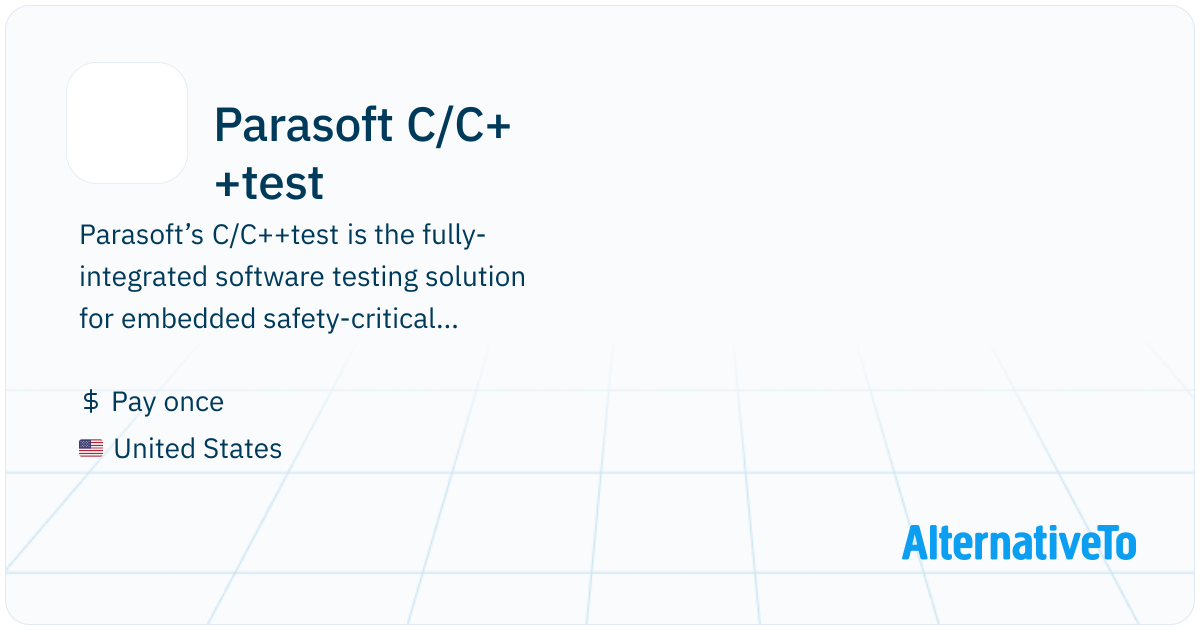 Parasoft C/C++test: Ensure compliance with a variety of functional ...
