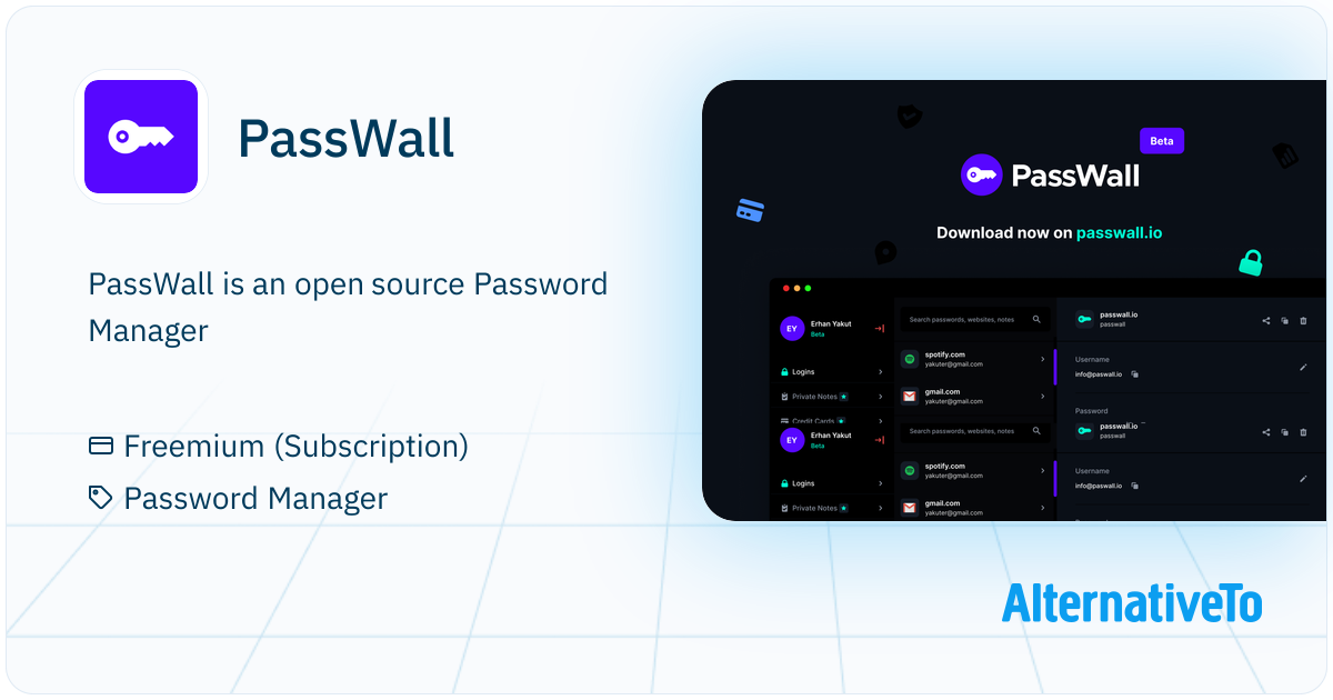 PassWall: Open source Password Manager | AlternativeTo