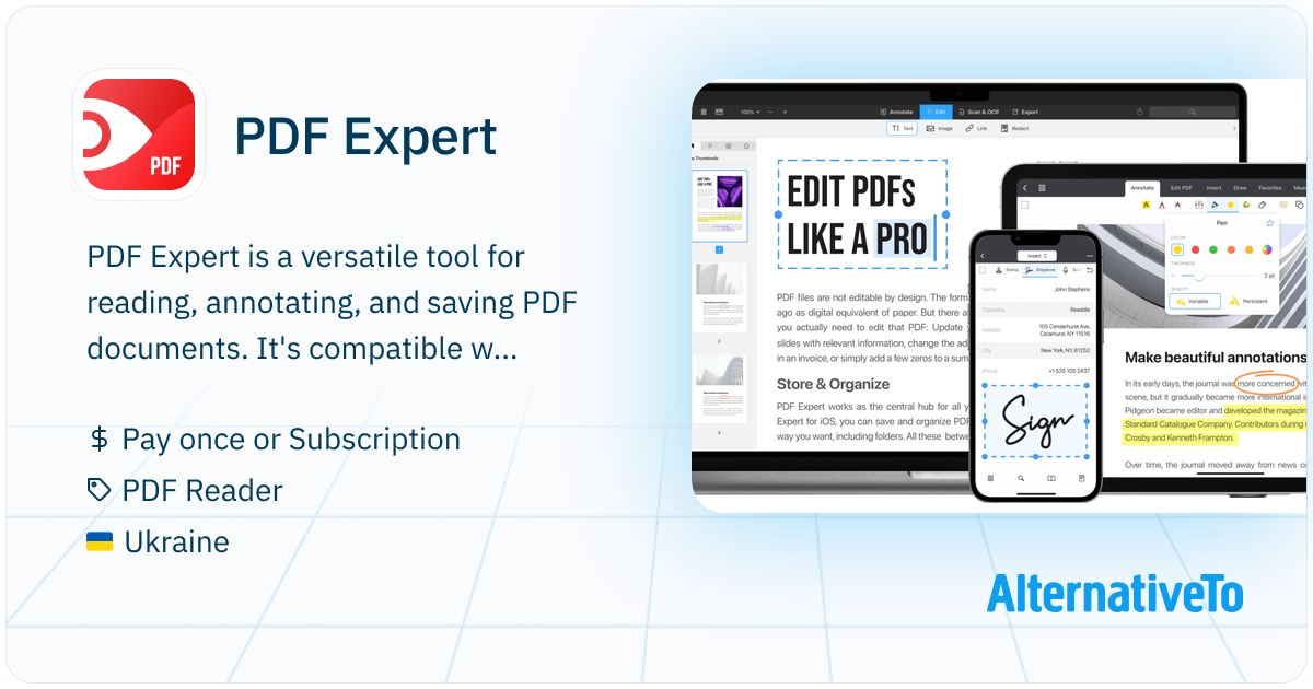 PDF Expert: Annotate, fill forms, and manage PDFs with cross-platform ...