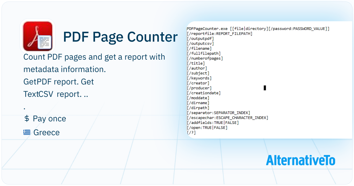PDF Page Counter: Count PDF pages and get a report with metadata ...