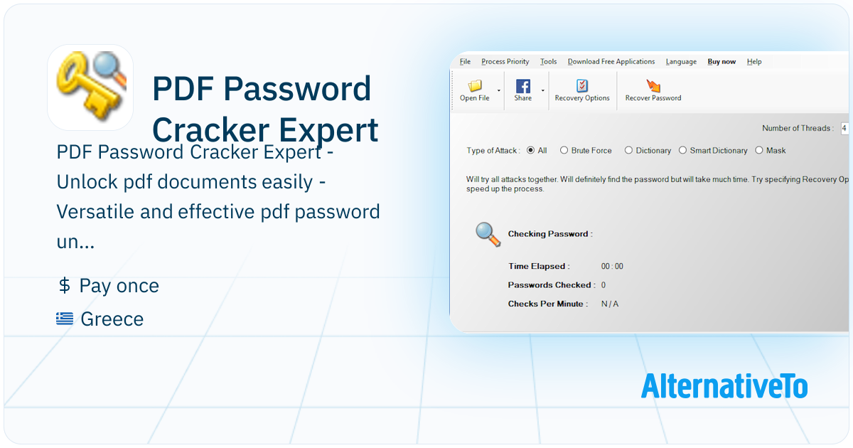 PDF Password Cracker Expert: - Unlock pdf documents easily | AlternativeTo