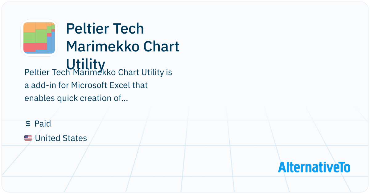 Peltier Tech Marimekko Chart Utility: Add-in | AlternativeTo