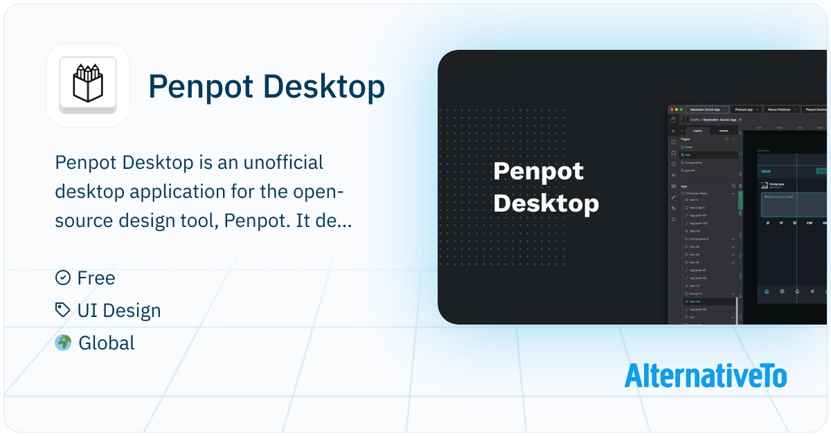 Penpot Desktop: A desktop application for Penpot, an open-source design ...