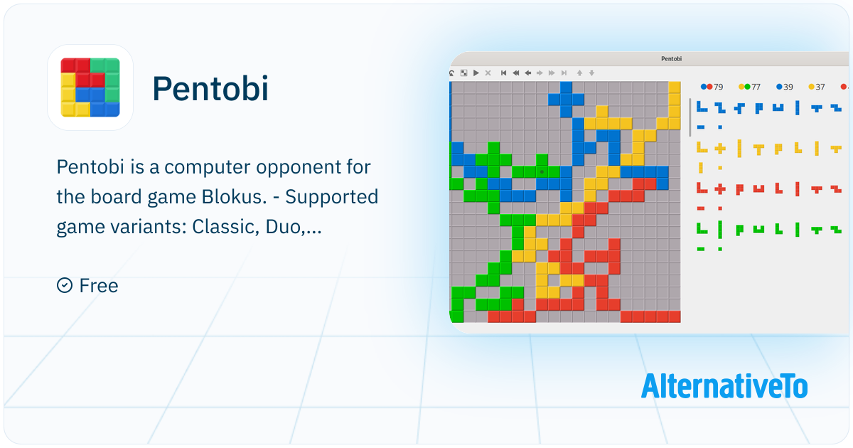 Pentobi: Computer opponent for the board game | AlternativeTo