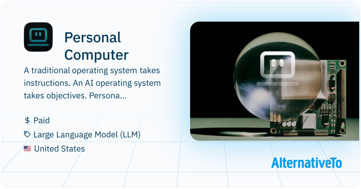 Personal Computer For R3000 Personal Computer: A cloud-based AI agent designed to function as a ...